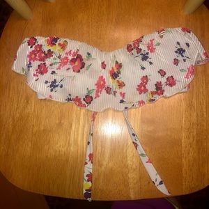 O’NEILL ruffle bikini top